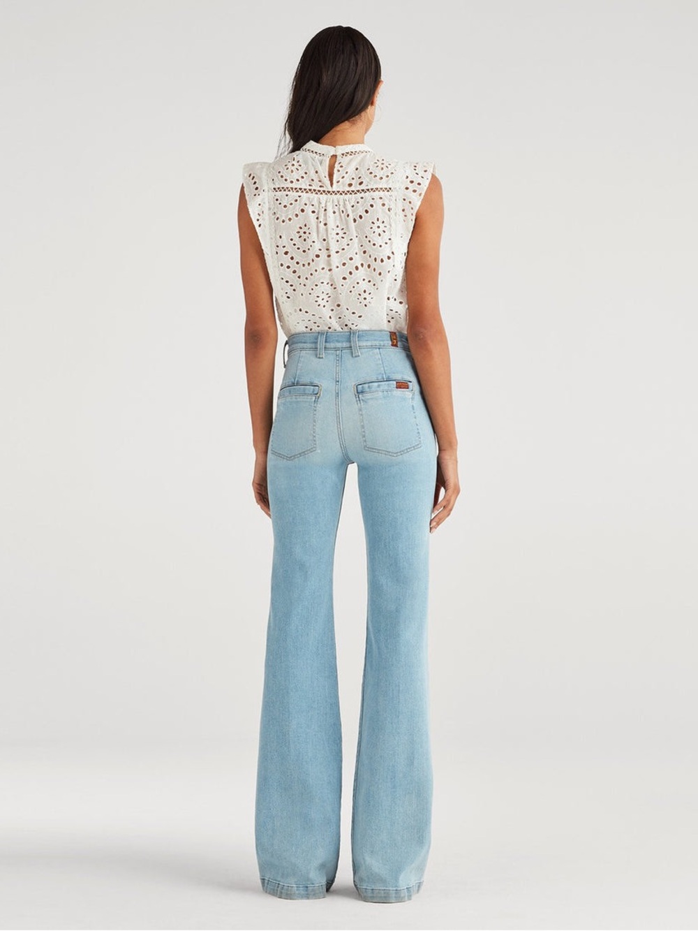7 For All Mankind Georgia Trouser Jeans